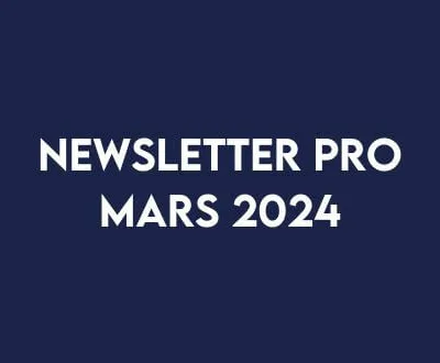 Miniature de la Newsletter de mars 2024